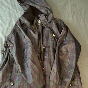 Brooks Brothers Plaid Rainjacket